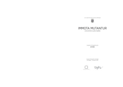 Catalogo IMMOTA MUTANTUR